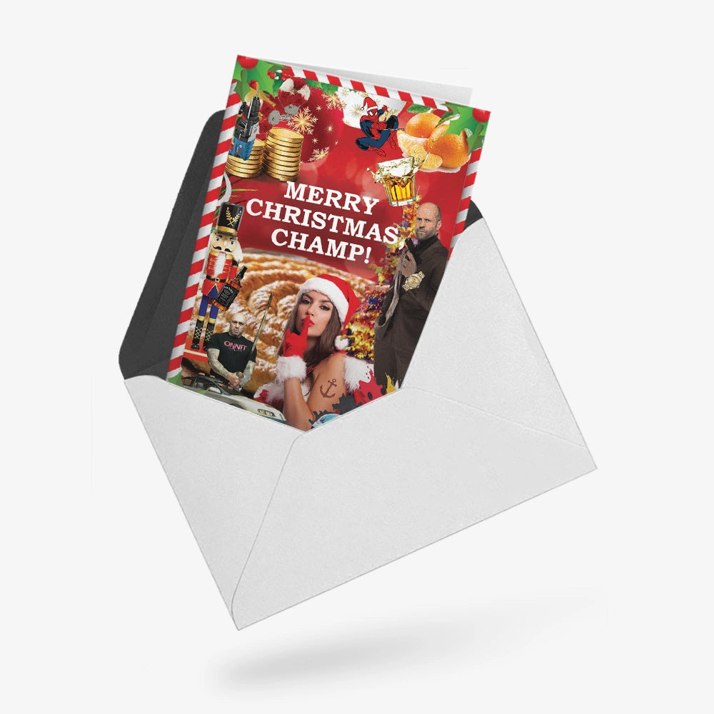 Merry Christmas, champ! | Greeting Card