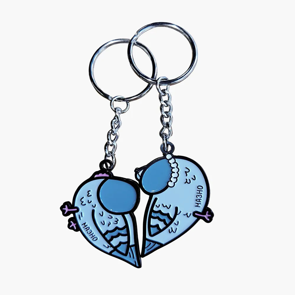 Ключодържатели: Влюбени гълъбчета