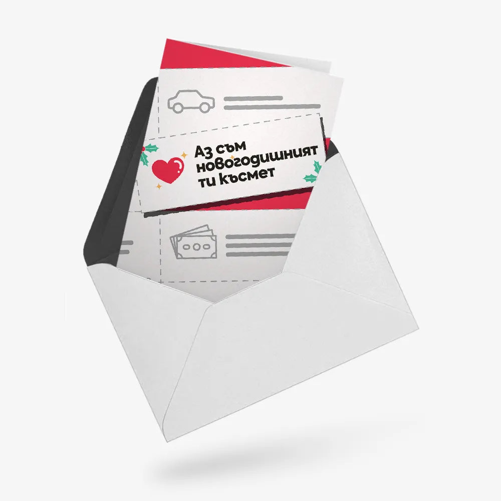 Аз съм новогодишният ти късмет