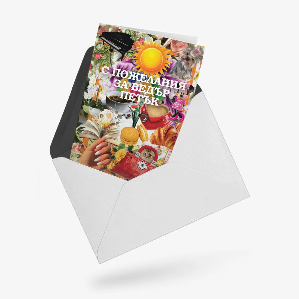 С пожелания за ведър петък