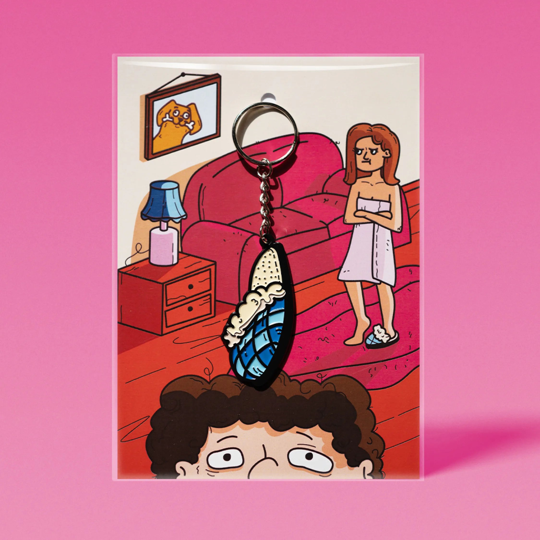 Мъж Под Чехъл | Ключодържател