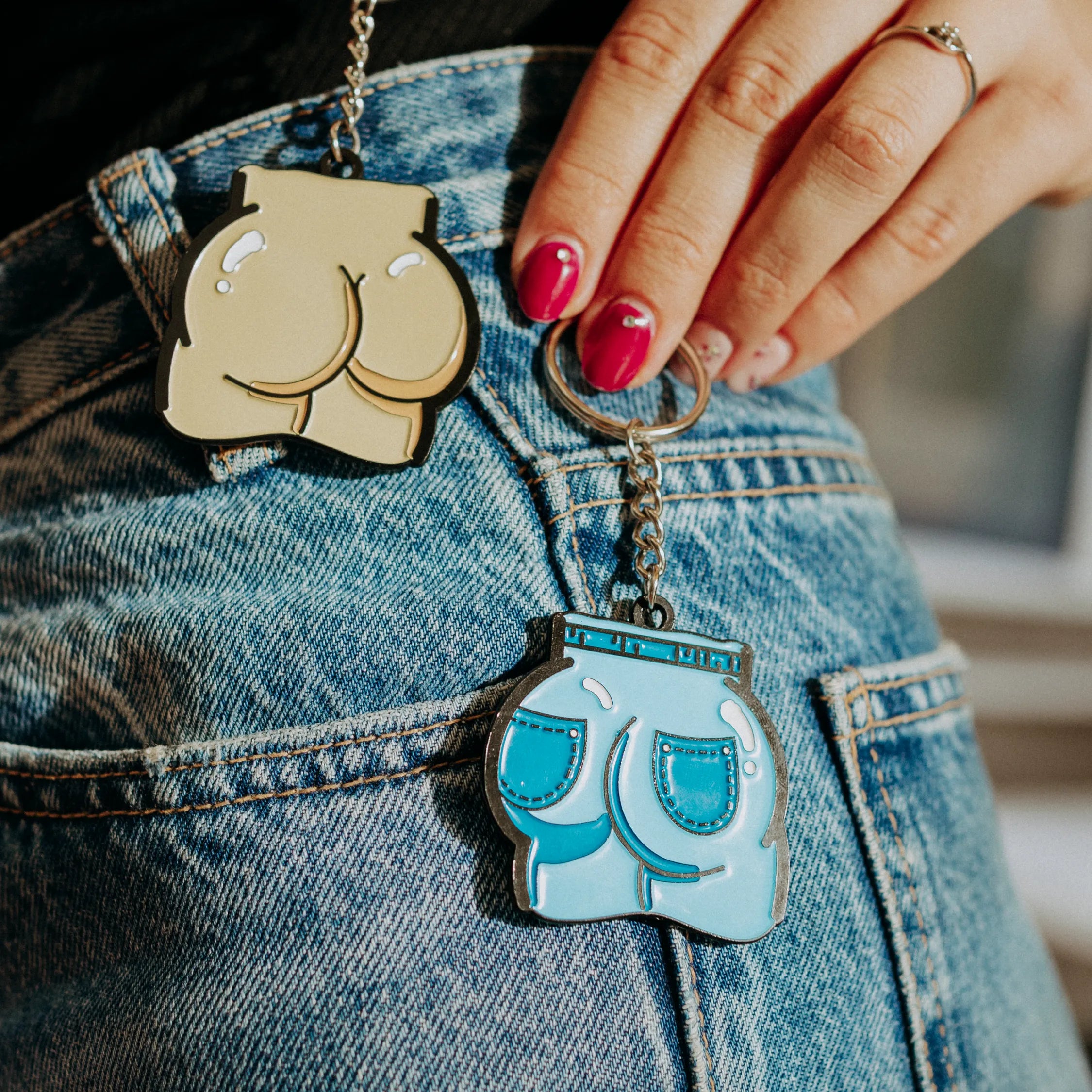 Дупе и Гащи | Комплект ключодържатели